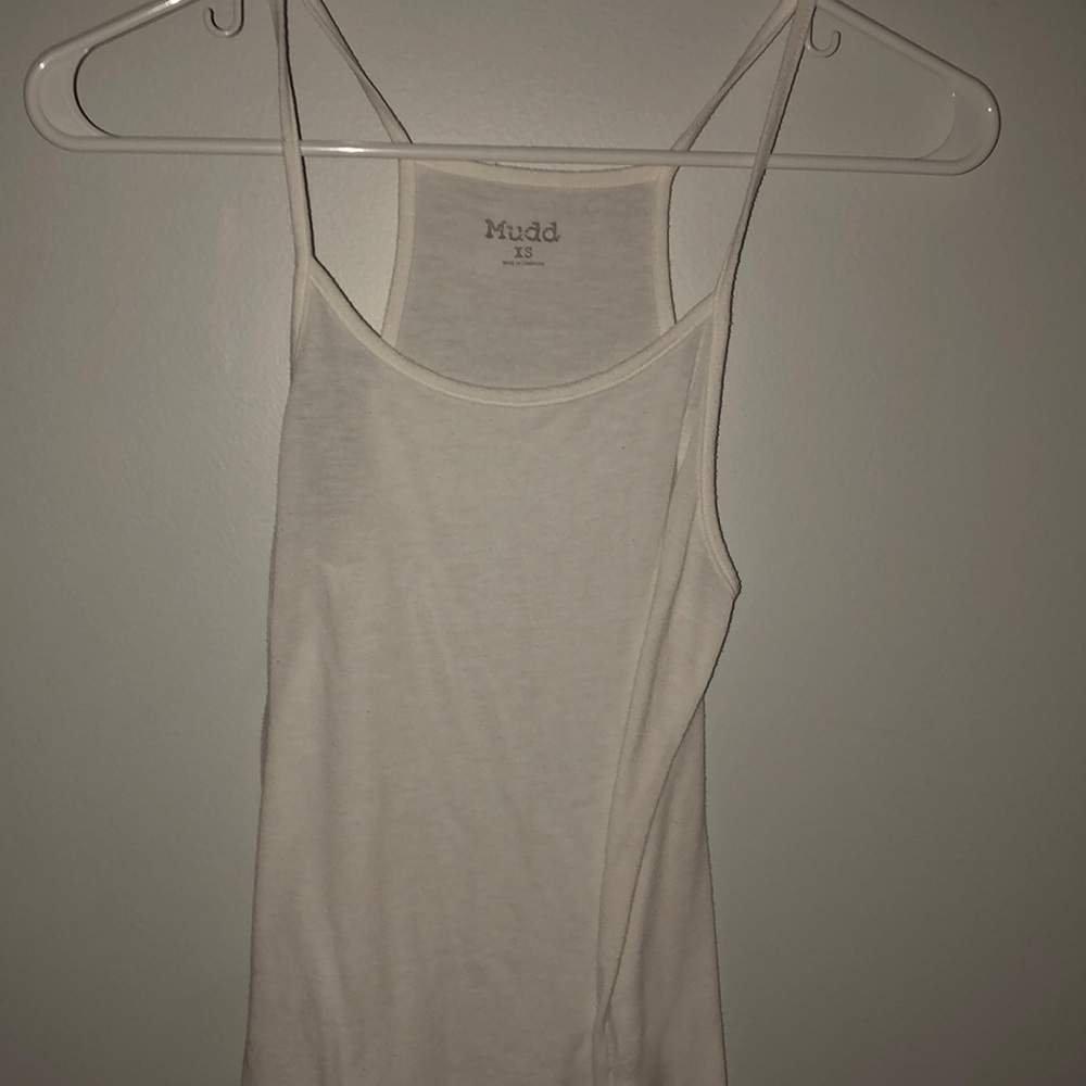 White tank top